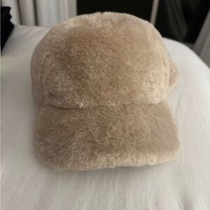 Kate Spade Sherpa Baseball Cap